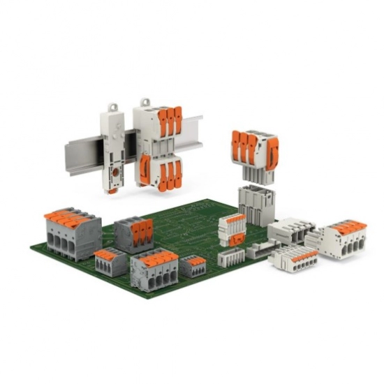 帶壓桿 PCB 接線端子台和插拔式 PCB 連接器